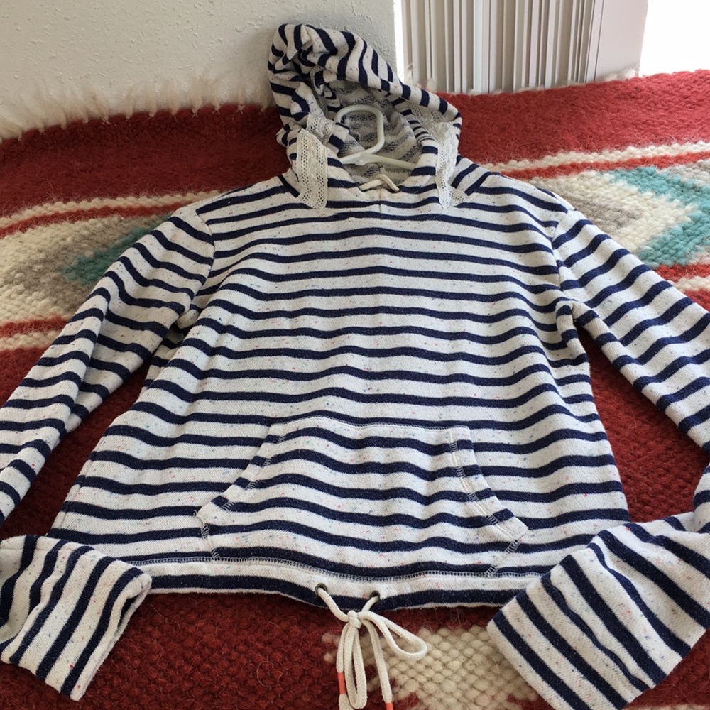 Striped navy Arizona Jean sweater